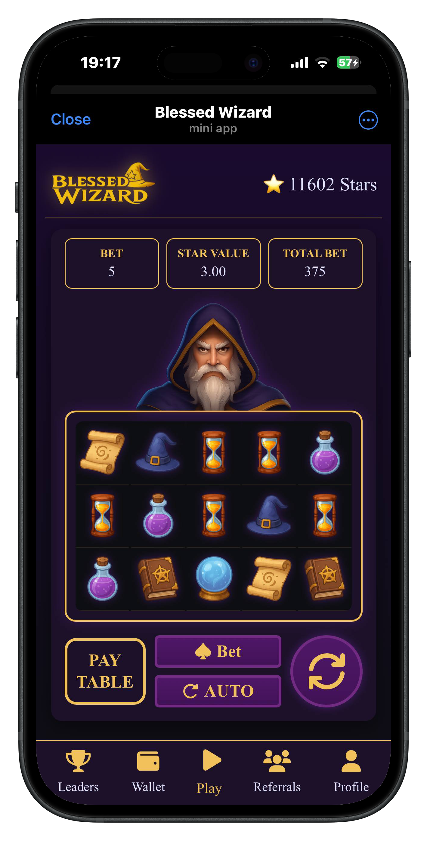 Blessed Wizard App